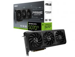 Asus Videókártya Prime GeForce RTX 5070 Ti 16GB GDDR7 OC Edition (90YV0MF0-M0NA00)